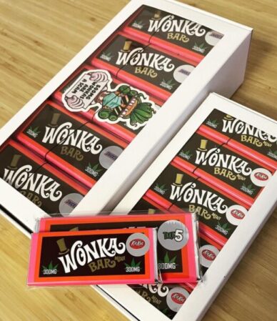 Wonka Bar Edible Wholesale 100 Counts